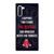 BOSTON RED SOX MLB BASEBALL BANTER FANS 2 Samsung Galaxy Note 10 Case Cover