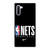 BROOKLYN NETS NBA BASKETBALL LOGO Samsung Galaxy Note 10 Case Cover