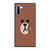 BROWN LINE FRIENDS Samsung Galaxy Note 10 Case Cover