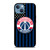 WASHINGTON WIZARDS NBA USA FLAG iPhone 13 Case Cover
