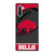 CHICAGO BILLS NFL TEAM Samsung Galaxy Note 10 Case Cover