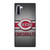 CINCINNATI RED MLB BASEBALL METAL Samsung Galaxy Note 10 Case Cover