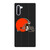 CLEVELAND BROWNS FOOTBALL TEXT Samsung Galaxy Note 10 Case Cover