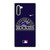COLORADO ROCKIES MLB BASEBALL NIKE Samsung Galaxy Note 10 Case Cover