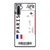 FLIGHT TICKETS FRANCE PARIS Samsung Galaxy Note 10 Case Cover