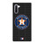 HOUSTON ASTROS BASEBALL BLACK Samsung Galaxy Note 10 Case Cover