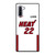 JIMMY BUTLER MIAMI HEAT NIKE NBA 2021-22 Samsung Galaxy Note 10 Case Cover