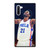 JOEL EMBIID PHILADELPHIA SIXERS Samsung Galaxy Note 10 Case Cover