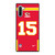 KANSAS CITY CHIEFS PATRICK MAHOMES 15 NFL NIKE Samsung Galaxy Note 10 Case Cover