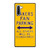 LA LAKERS FANS NBA Samsung Galaxy Note 10 Case Cover