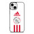 AJAX AMSTERDAM FC ADIDAS STRIPES iPhone 13 Mini Case Cover