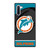 MIAMI DOLPHINS NFL TEAM Samsung Galaxy Note 10 Case Cover MIAMI DOLPHINS NFL TEAM Samsung Galaxy Note 10 Case Cover