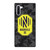 NASHVILLE SC MLS BLACK CAMO Samsung Galaxy Note 10 Case Cover