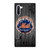 NEW YORK METS BASEBALL MLB WOOD LOGO Samsung Galaxy Note 10 Case Cover