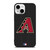 ARIZONA DIAMONDBACKS BASEBALL BLACK iPhone 13 Mini Case Cover