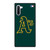 OAKLAND ATHLETICS MLB LOGO Samsung Galaxy Note 10 Case Cover