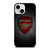 ARSENAL FC GUNNERS GRUNGE LOGO iPhone 13 Mini Case Cover