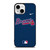 ATLANTA BRAVES MLB BASEBALL NIKE iPhone 13 Mini Case Cover