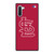 SAINT LOUIS CARDINALS MLB LOGO Samsung Galaxy Note 10 Case Cover