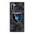 SAN JOSE EARTHQUAKES MLS BLACK CAMO Samsung Galaxy Note 10 Case Cover