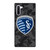 SPORTING KANSAS CITY MLS BLACK CAMO Samsung Galaxy Note 10 Case Cover