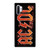 ACDC ROCK BAND RUSTY Samsung Galaxy Note 10 Plus Case Cover