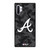 ATLANTA BRAVES BASEBALL BLACK CAMO Samsung Galaxy Note 10 Plus Case Cover