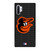 BALTIMORE ORIOLES BASEBALL BLACK Samsung Galaxy Note 10 Plus Case Cover