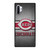 CINCINNATI RED MLB BASEBALL METAL Samsung Galaxy Note 10 Plus Case Cover