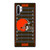 CLEVELAND BROWNS FOOTBALL FIELD Samsung Galaxy Note 10 Plus Case Cover