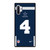 DALLAS COWBOYS DAK PRESCOTT 4 NFL NIKE Samsung Galaxy Note 10 Plus Case Cover