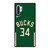 GIANNIS ANTETOKOUNMPO MILWAUKEE BUCKS NIKE NBA 2021-22 Samsung Galaxy Note 10 Plus Case Cover