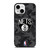 BROOKLYN NETS BLACK CAMO iPhone 13 Mini Case Cover
