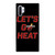 LETS GO MIAMI HEAT NBA BASKETBALL Samsung Galaxy Note 10 Plus Case Cover