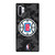 LOS ANGELES CLIPPERS BLACK CAMO Samsung Galaxy Note 10 Plus Case Cover