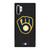 MILWAUKEE BREWERS BASEBALL BLACK Samsung Galaxy Note 10 Plus Case Cover