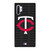 MINNESOTA TWINS BASEBALL BLACK Samsung Galaxy Note 10 Plus Case Cover