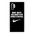 NIKE SWOOSH BANTER Samsung Galaxy Note 10 Plus Case Cover
