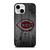 CINCINNATI REDS BASEBALL MLB WOOD LOGO iPhone 13 Mini Case Cover