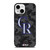 COLORADO ROCKIES BASEBALL BLACK CAMO iPhone 13 Mini Case Cover