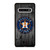 HOUSTON ASTROS BASEBALL MLB WOOD LOGO Samsung Galaxy S10 Case Cover