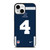 DALLAS COWBOYS DAK PRESCOTT 4 NFL NIKE iPhone 13 Mini Case Cover