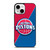 DETROIT PISTONS NBA BASKETBALL LOGO iPhone 13 Mini Case Cover