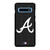 ATLANTA BRAVES BASEBALL BLACK Samsung Galaxy S10 Plus Case Cover ATLANTA BRAVES BASEBALL BLACK Samsung Galaxy S10 Plus Case Cover