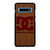 DC SHOES SKATEBOARD WOODEN LOGO Samsung Galaxy S10 Plus Case Cover