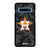 HOUSTON ASTROS BASEBALL BLACK CAMO Samsung Galaxy S10 Plus Case Cover