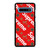 LOUIS VUITTON X SUPREME RED Samsung Galaxy S10 Plus Case Cover