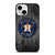 HOUSTON ASTROS BASEBALL MLB WOOD LOGO iPhone 13 Mini Case Cover