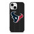 HOUSTON TEXANS FOOTBALL TEXT iPhone 13 Mini Case Cover