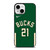 JRUE HOLIDAY MILWAUKEE BUCKS NIKE NBA 2021-22 iPhone 13 Mini Case Cover